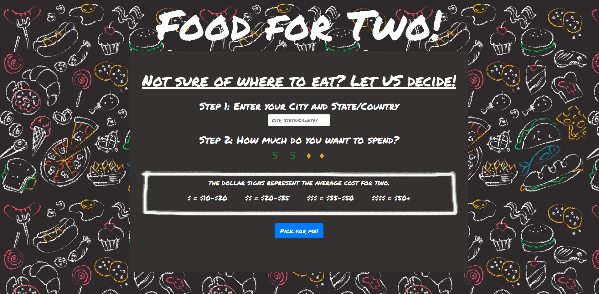 Food For Two